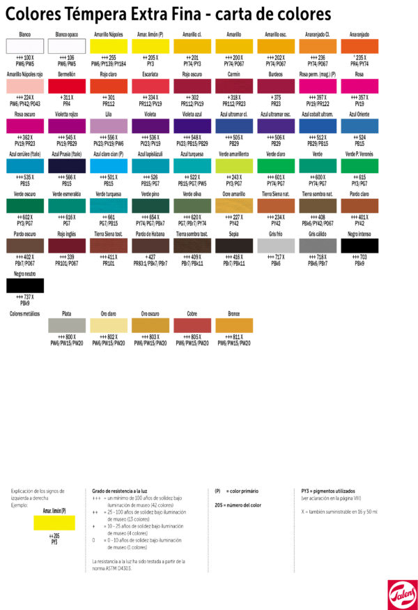 Tempera Talens 50ml - Imagen 2