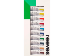 Set Acrilico Reeves x 12 tubos 10ml