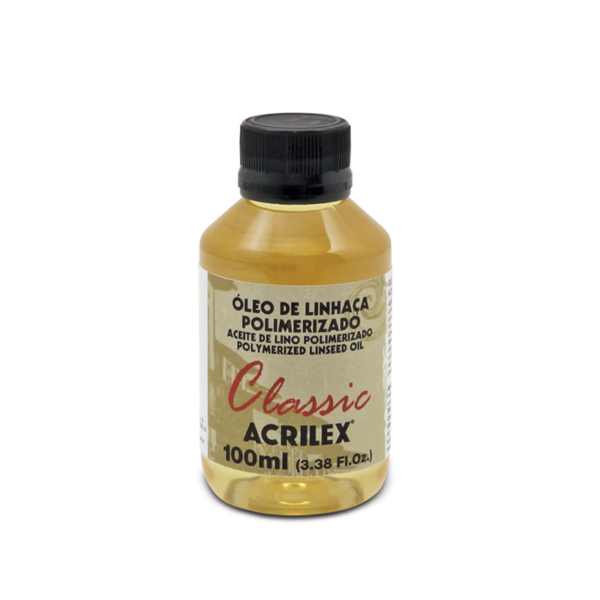 Aceite Linaza Polimerizado Acrilex 100ml