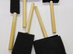 Set de Brochas esponja x 5