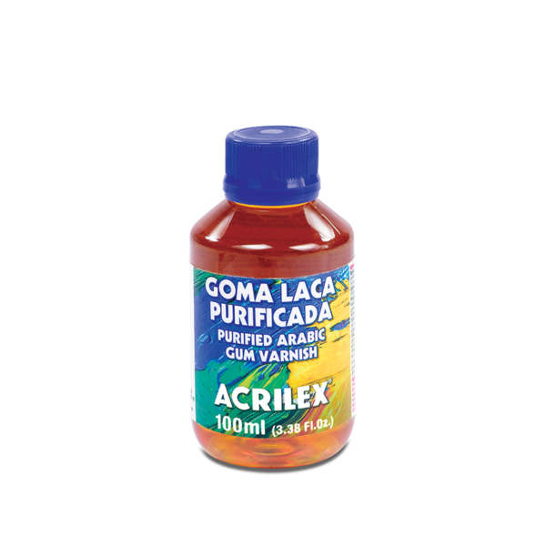 Goma Laca Purificada (Goma Arabica) Acrilex 100ml