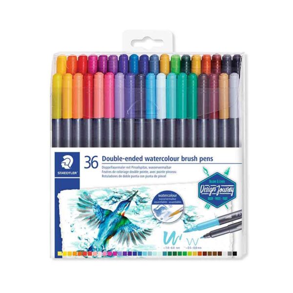 Double-Ended Watercolour Brush Pens Staedtler - Imagen 4