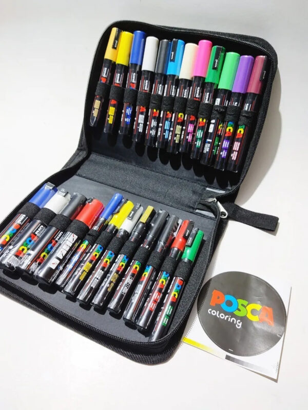 Set Posca PC-3M / 5M / 8K  x 24 unidades (128916)