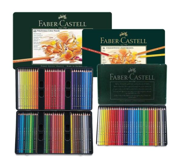 Colores Polychromos Faber Castell - Estuches