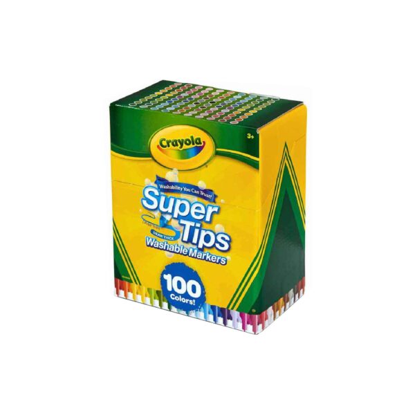 Crayola Super Tips x 50 y x100 Unidades