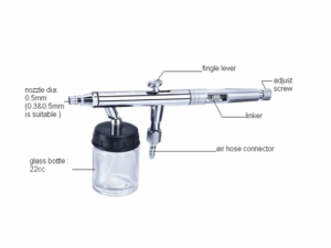 AEROGRAFO DOBLE ACCION SHEN