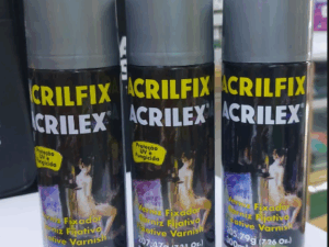 Barniz PARA OLEO Y ACRILICO en Spray Acrilex 300ml